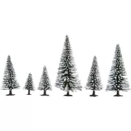   NOCH Hobby 26828 Fa csomag Havas fenyő 50 - 140 mm Hófehér 25 db