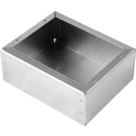   Ház váz (H x Sz x Ma) 152 x 102 x 38 mm Alumínium Natúr Hammond Electronics 1444-6415 1 db