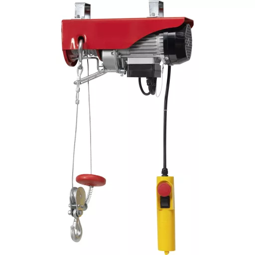 Elektromos csőrlő, motoros, láncos emelő 125/250kg-ig, Toolcraft 1550315