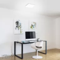  Müller-Licht Milex 20500084 LED-es fürdőszobai mennyezeti lámpa 24 W Melegfehér Fehér