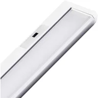   LED-es polc alá szerelhető lámpa mozgásjelzővel 10 W Melegfehér Müller Licht 20000083 Limon Fehér