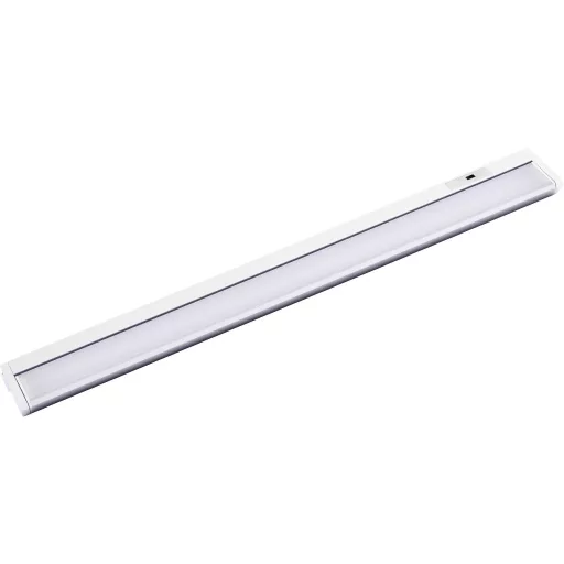 LED-es polc alá szerelhető lámpa mozgásjelzővel 10 W Melegfehér Müller Licht 20000083 Limon Fehér