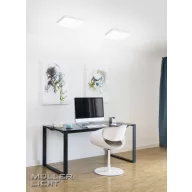   Müller-Licht Milex 20500085 LED-es fürdőszobai mennyezeti lámpa mozgásérzékelővel 24 W Melegfehér Fehér
