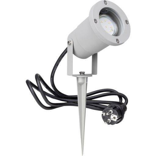 LED-es kerti fényszóró GU10 3 W szürke, Brilliant G96232/22 Janko