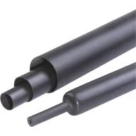   Hongshang HRA3 115/34 Zsugorcső ragasztóval Fekete 115 mm 34 mm Zsugorodási arány:3:1 1.22 m
