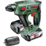   Bosch Home and Garden Uneo Maxx SDS-Quick-Akkus fúrókalapács 18 V 2.5 Ah Lítiumion 2. akkuval, Hordtáskával