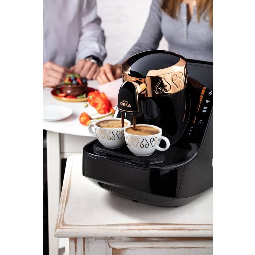 arzum Okka Mokka automata Fekete, Vörösréz