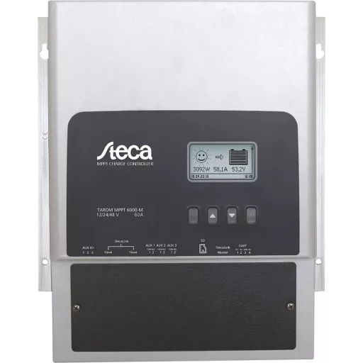 Steca Tarom MPPT 6000-S Napelem töltésszabályozó MPPT 12 V, 24 V, 36 V, 48 V, 60 V 60 A