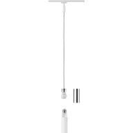   Paulmann Basic Pendel Nagyfeszültségű sínrendszer lámpa Univerzális E27 20 W LED Fehér, Króm