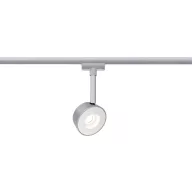   Nagyfeszültségű sínrendszer lámpa URail Fixen beépített LED-es 4 W LED Paulmann Pellet Fehér, Króm (matt)