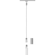   Paulmann Basic Pendel Nagyfeszültségű sínrendszer lámpa Univerzális E27 20 W LED Króm (matt), Króm