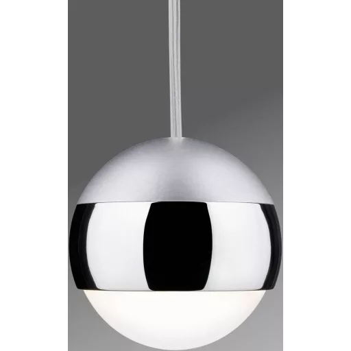 Paulmann Capsule II Nagyfeszültségű sínrendszer lámpa URail Fixen beépített LED-es 6 W LED Króm (matt), Króm