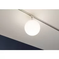   Nagyfeszültségű sínrendszer lámpa URail E14 10 W LED Paulmann Globe Small Króm (matt)