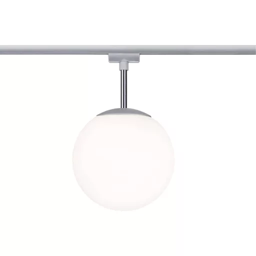 Nagyfeszültségű sínrendszer lámpa URail E14 10 W LED Paulmann Globe Small Króm (matt)