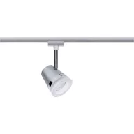   Nagyfeszültségű sínrendszer lámpa URail GU10 10 W LED Paulmann Cone Króm, Króm (matt)