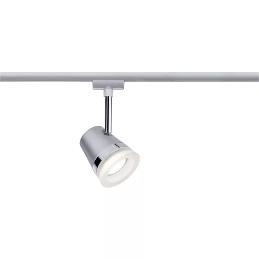 Nagyfeszültségű sínrendszer lámpa URail GU10 10 W LED Paulmann Cone Króm, Króm (matt)