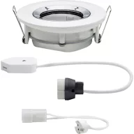   Paulmann Nova Fürdőszobai beépíthető lámpa Halogén GU10 35 W IP65 Fehér (matt), Króm