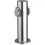   Heitronic 35103 Kerti elosztó 2 részes Nemesacél Gyermekvédelem