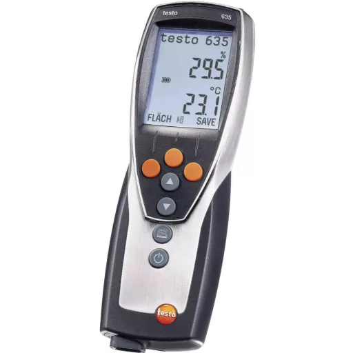 testo 635-1 Légnedvesség mérő Kalibráció (ISO) 0 % rF 100 % rF