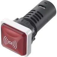  Akusztikus és fényjelzős jeladó 230 V piros, Tru Components