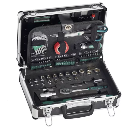 Kisiparos szerszámkészlet hordtáskában, 90 részes, Brüder Mannesmann M29067
