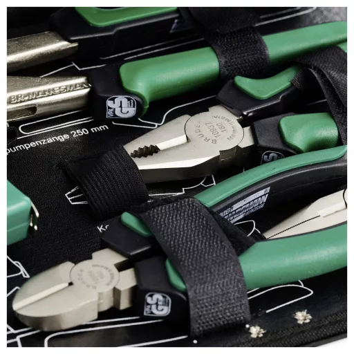 Kisiparos szerszámkészlet hordtáskában, 90 részes, Brüder Mannesmann M29067