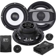  Crunch GTI-6.2c 2 utas beépíthető hangszóró készlet 200 W Tartalom: 1 készlet