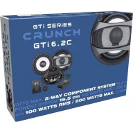   Crunch GTI-6.2c 2 utas beépíthető hangszóró készlet 200 W Tartalom: 1 készlet