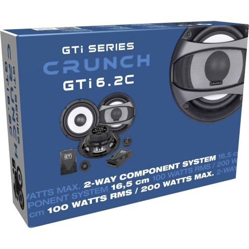 Crunch GTI-6.2c 2 utas beépíthető hangszóró készlet 200 W Tartalom: 1 készlet