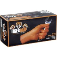   Kunzer TIGER GRIP L 100 db Nitril Eldobható kesztyű Méret (kesztyű): L EN 374-2, EN 374-3, EN 455