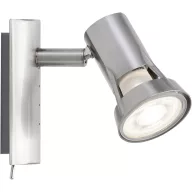   Paulmann Teja 66698 Fali fényszóró GU10 10 W LED Nikkel (selymesített)