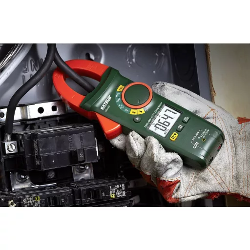 Extech MA445 Kézi multiméter, Lakatfogó digitális CAT III 600 V Kijelző (digitek): 4000