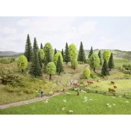 NOCH 26835 Fa csomag Kevert erdő 50 - 140 mm 50 db