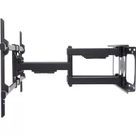   Manhattan 461290 Universal + Curved TV fali tartó 94,0 cm (37) - 228,6 cm (90) Dönthető, Csuklóval mozgatható Alkalmas hajlított TV-khez