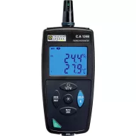   Chauvin Arnoux C.A 1246 Légnedvesség mérő 3.0 % rF 98.0 % rF Adatgyűjtő és vezeték nélküli USB-s csatlakozó, Adatgyűjtő funkció, Olvadáspont-/penészesedés jelző