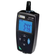   Chauvin Arnoux C.A 1246 Légnedvesség mérő 3.0 % rF 98.0 % rF Adatgyűjtő és vezeték nélküli USB-s csatlakozó, Adatgyűjtő funkció, Olvadáspont-/penészesedés jelző