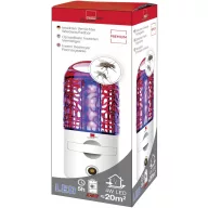   Swissinno Premium mobil 4W 1 244 001 UV szúnyogfogó UV fény, Áramrács 4 W Fehér, Piros 1 db