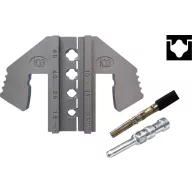   TOOLCRAFT PLE-IQ3 Krimpelő betét Napelemes dugós csatlakozó 6.0 - 1.5 mm² Alkalmas márka TOOLCRAFT PZ-500
