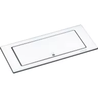   EVOline 1592.7100.2000 Beépíthető elosztó 2 részes Fehér (matt), Üveg Védőérintkezős 1 db