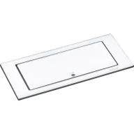   EVOline 1592.7100.2200 Beépíthető elosztó Üveg matt Védőérintkezős 1 db