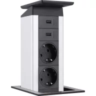   EVOline 106374 Beépíthető elosztó Védőérintkezős 1 db