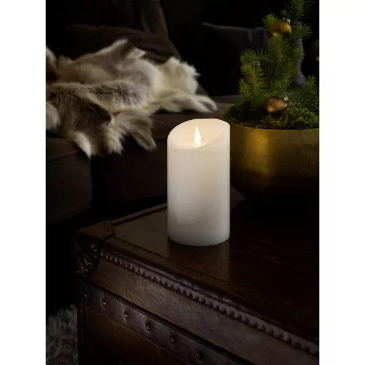 Konstsmide 1842-100 LED-es valódi viasz gyergya Fehér Melegfehér (Ø x Ma) 100 mm x 180 mm