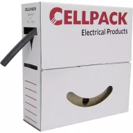   CellPack 203676 Zsugorcső ragasztó nélkül Szürke 6 mm 2 mm Zsugorodási arány:3:1 10 m