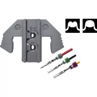   TOOLCRAFT PLE-0H7 Krimpelő betétek Krimpelő betét, Delphi Weather Pack H7 dugóhoz, AWG 16-14/12, 1,0-2,0/3,0 mm² Alkalmas márka: TOOLCRAFT PZ-500