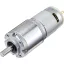 DC motor 12 V 530 mA 0,2255529 Nm 104 rpm, tengely átmérő: 6 mm, TRU COMPONENTS IG320051-F1C21R