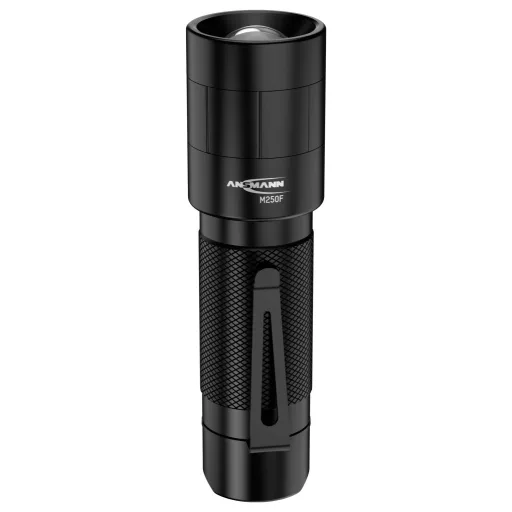 Ansmann M250F LED Kézilámpa Övcsíptetővel, Csuklópánt Elemekről üzemeltetett 260 lm 157 g