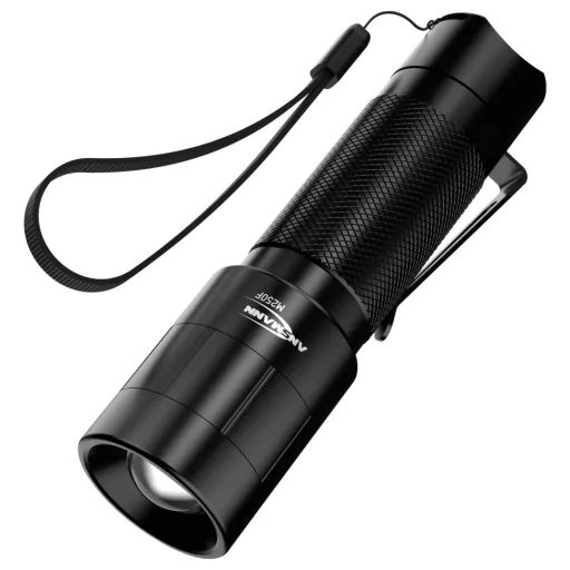 Ansmann M250F LED Kézilámpa Övcsíptetővel, Csuklópánt Elemekről üzemeltetett 260 lm 157 g