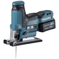   Makita neu Akkus asztali fűrész JV102DSMJ 2. akkuval, Töltővel, Hordtáskával 10.8 V 4 Ah