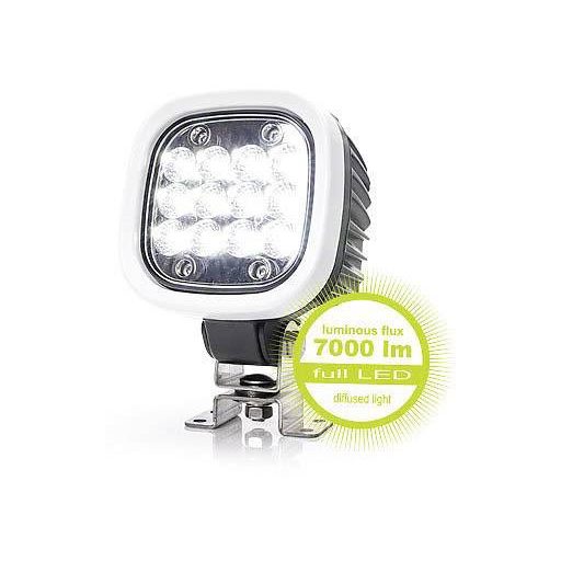 WAS Munkafényszóró 12 V, 24 V W130 7000 1207 Széles közeli mező világítás (Sz x Ma x Mé) 110 x 159 x 86 mm 7000 lm