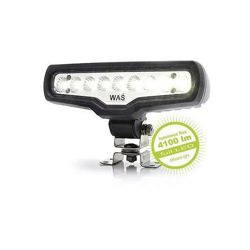 WAS Munkafényszóró 12 V, 24 V W136 1078 Széles közeli mező világítás (Sz x Ma x Mé) 199 x 118 x 72 mm 4100 lm